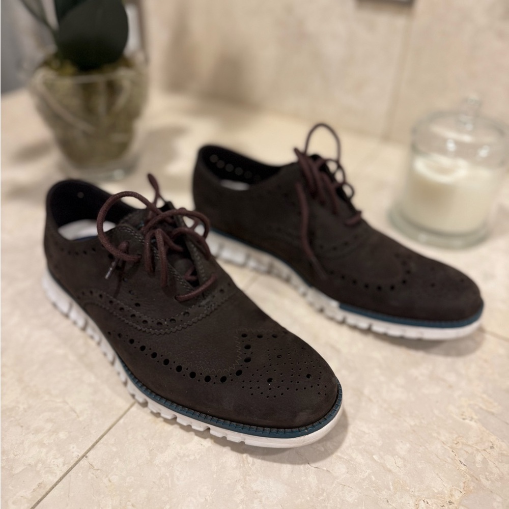 Cole Haan Men's Brown Oxford Shoes